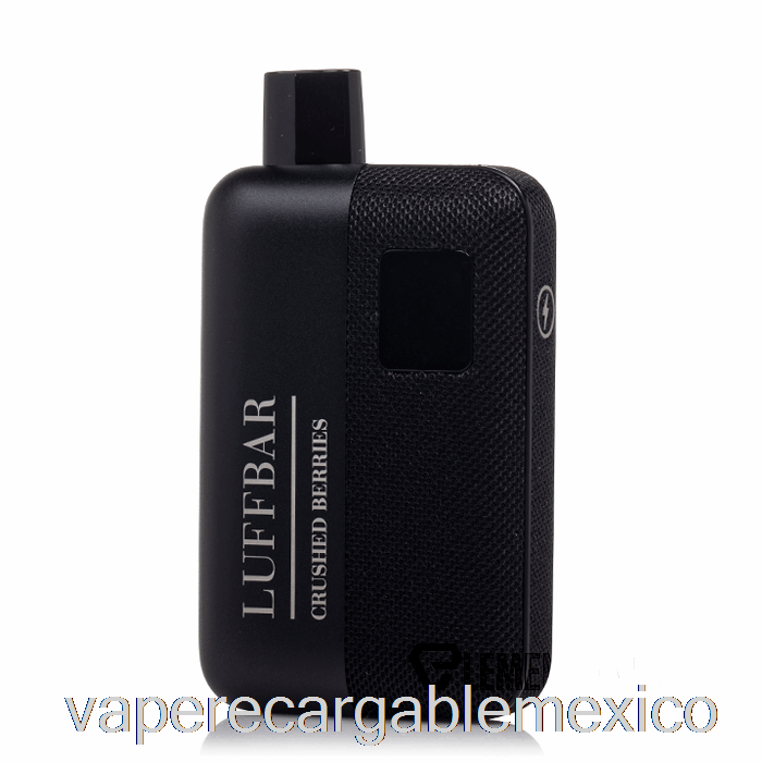 Vape Recargable Luffbar Tt9000 Bayas Trituradas Desechables